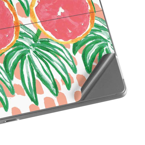 Bouffants and Broken Hearts Graphic Grapefruit Surface Pro 8 Skin