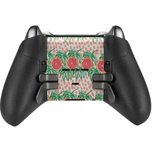Bouffants and Broken Hearts Graphic Grapefruit Xbox Elite Wireless Controller Series 2 Skin