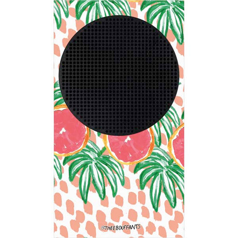 Bouffants and Broken Hearts Graphic Grapefruit Xbox Series S Console Skin
