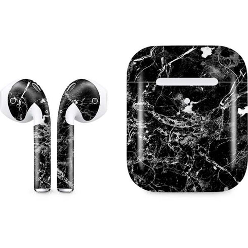 Graphite Black Apple AirPods 2 Skin