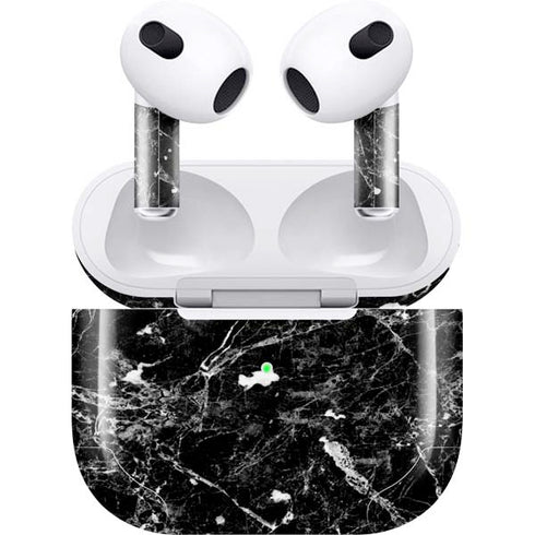Graphite Black Apple AirPods (3rd Gen 2021) Skin