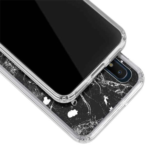 Graphite Black Galaxy A10e Clear Case
