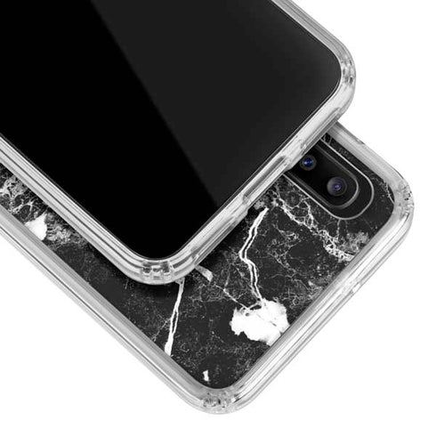 Graphite Black Galaxy A20 Clear Case