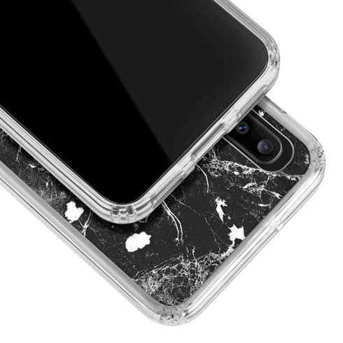 Graphite Black Galaxy A30 Clear Case