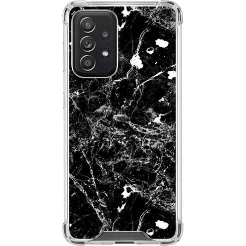 Graphite Black Galaxy A52 5G Clear Case
