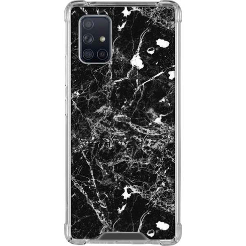 Graphite Black Galaxy A71 5G Clear Case