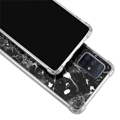 Graphite Black Galaxy A71 5G Clear Case