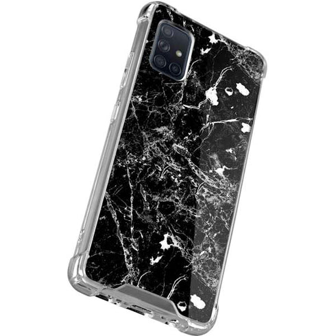 Graphite Black Galaxy A71 5G Clear Case