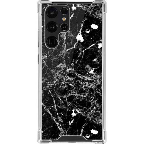 Graphite Black Galaxy S22 Ultra Clear Case