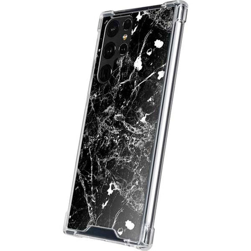 Graphite Black Galaxy S22 Ultra Clear Case