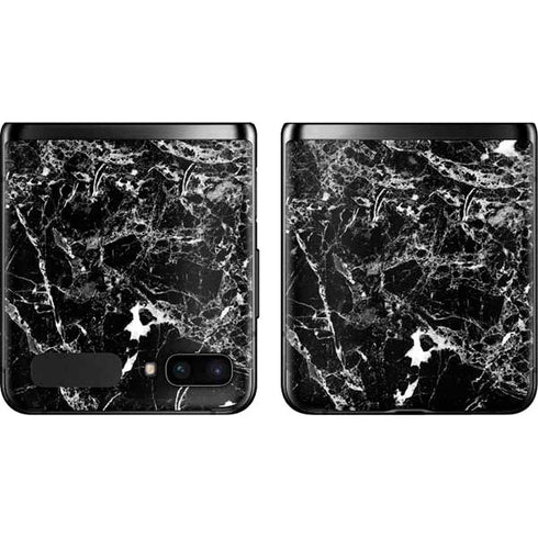 Graphite Black Galaxy Z Flip Skin