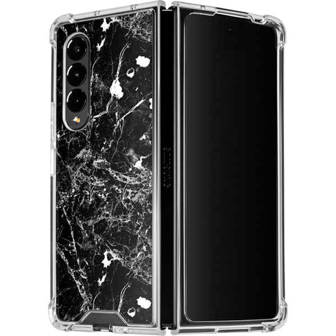 Graphite Black Galaxy Z Fold4 5G Clear Case