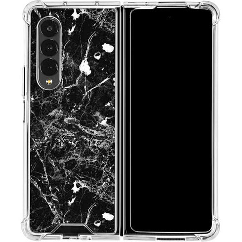 Graphite Black Galaxy Z Fold4 5G Clear Case