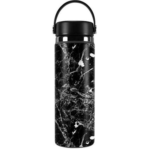Graphite Black Hydro Flask 20oz Wide Mouth Skin