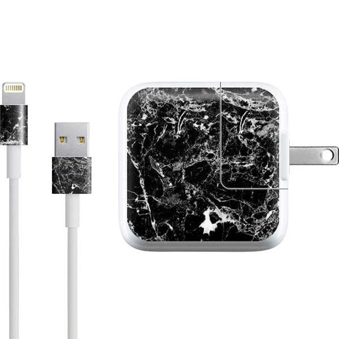 Graphite Black iPad Charger (10W USB) Skin