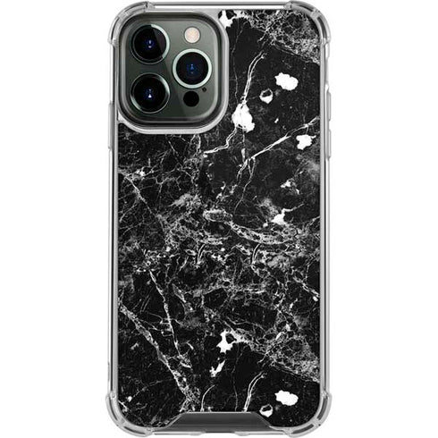 Graphite Black iPhone 15 Pro Max Clear Case