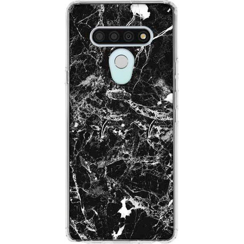 Graphite Black LG Stylo 6 Clear Case