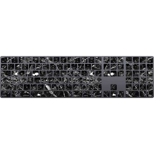 Graphite Black Magic Keyboard with Numeric Keypad Skin