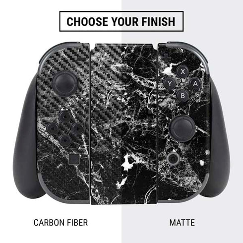 Graphite Black Nintendo Switch Bundle Skin