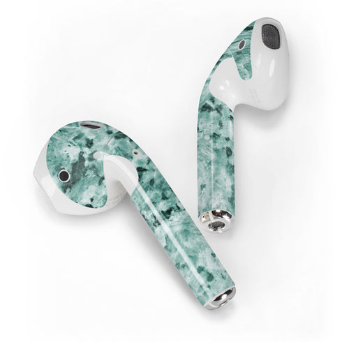 Graphite Turquoise Apple AirPods 2 Skin