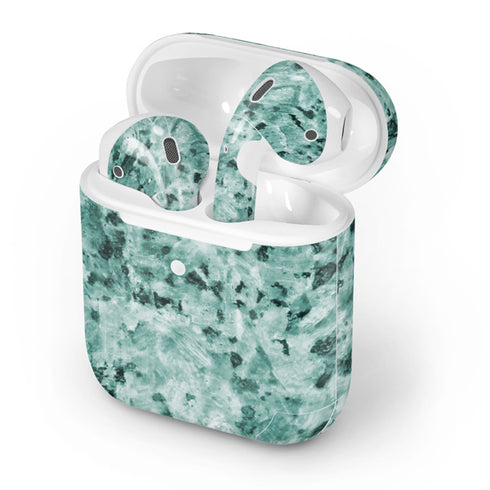 Graphite Turquoise Apple AirPods 2 Skin