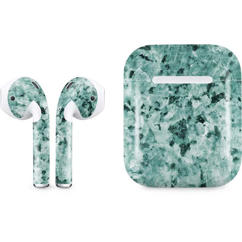 Graphite Turquoise Apple AirPods Skin