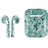 Graphite Turquoise Apple AirPods Skin