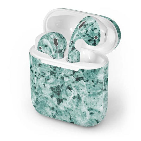 Graphite Turquoise Apple AirPods Skin