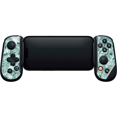 Graphite Turquoise Backbone One for iPhone Game Controller Skin