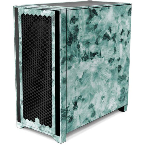 Graphite Turquoise Corsair 4000D Tempered Glass Mid-Tower ATX Case Skin