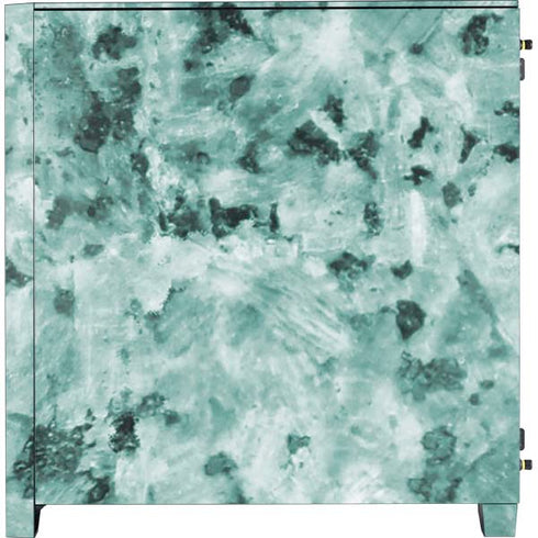 Graphite Turquoise Corsair 4000D Tempered Glass Mid-Tower ATX Case Skin