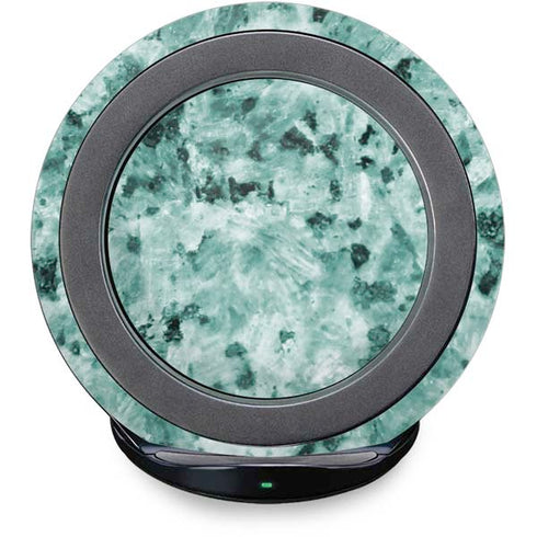 Graphite Turquoise Fast Charge Wireless Charging Stand Skin