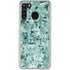 Graphite Turquoise Galaxy A21 Clear Case