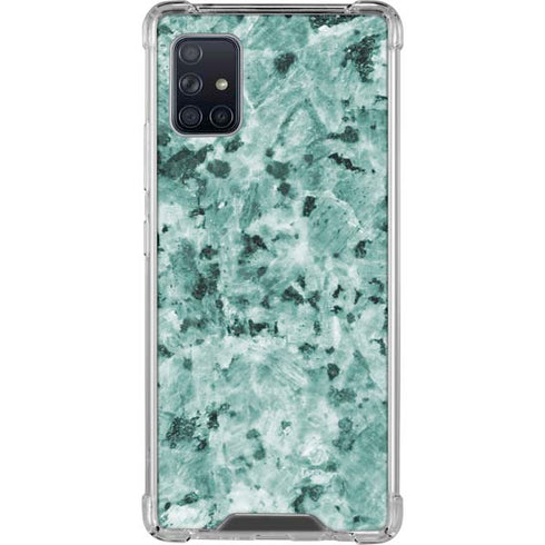 Graphite Turquoise Galaxy A51 5G Clear Case