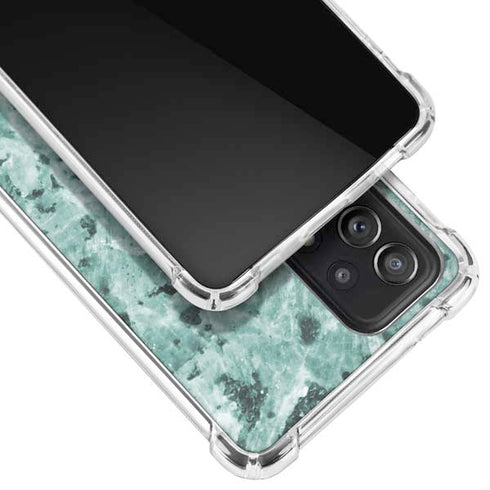 Graphite Turquoise Galaxy A52 5G Clear Case