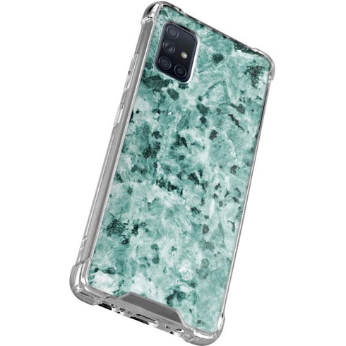Graphite Turquoise Galaxy A71 5G Clear Case
