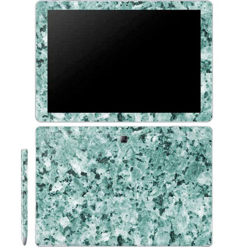 Graphite Turquoise Galaxy Book 12in Skin