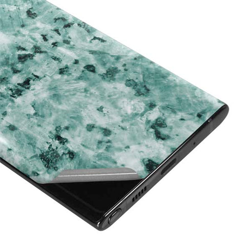 Graphite Turquoise Galaxy Note 10 Skin