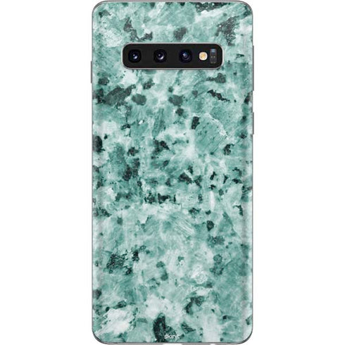 Graphite Turquoise Galaxy S10 Skin