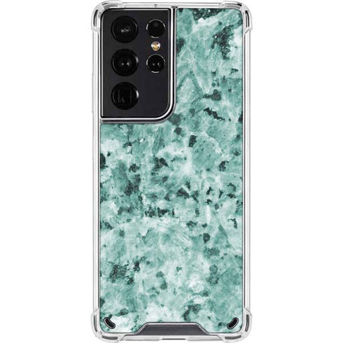 Graphite Turquoise Galaxy S21 Ultra 5G Clear Case