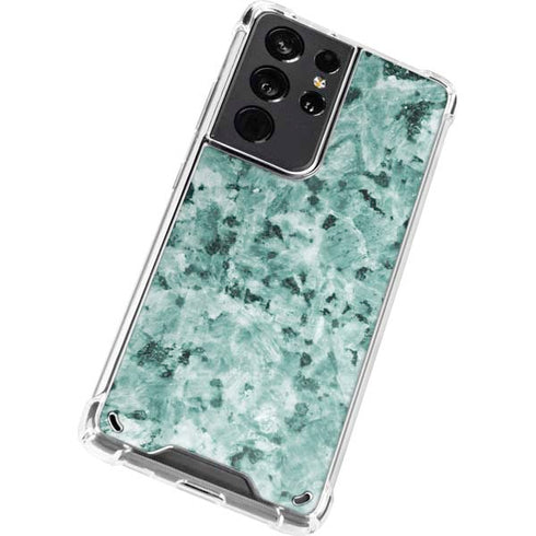 Graphite Turquoise Galaxy S21 Ultra 5G Clear Case