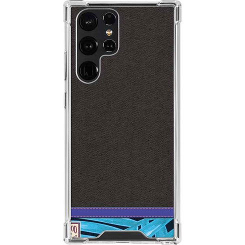 Graphite Turquoise Galaxy S24 Ultra Clear Case