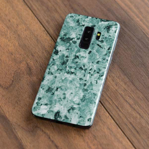 Graphite Turquoise Galaxy S9 Plus Skin