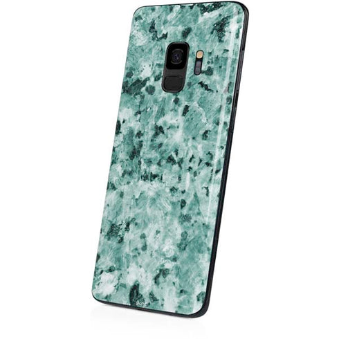 Graphite Turquoise Galaxy S9 Skin