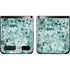 Graphite Turquoise Galaxy Z Flip Skin
