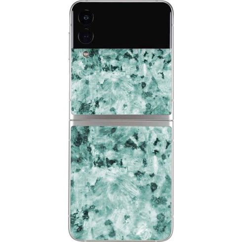 Graphite Turquoise Galaxy Z Flip3 5G Skin