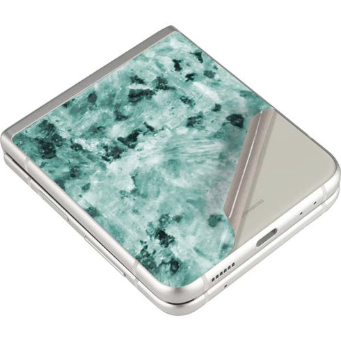 Graphite Turquoise Galaxy Z Flip3 5G Skin