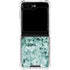 Graphite Turquoise Galaxy Z Flip5 5G Clear Case