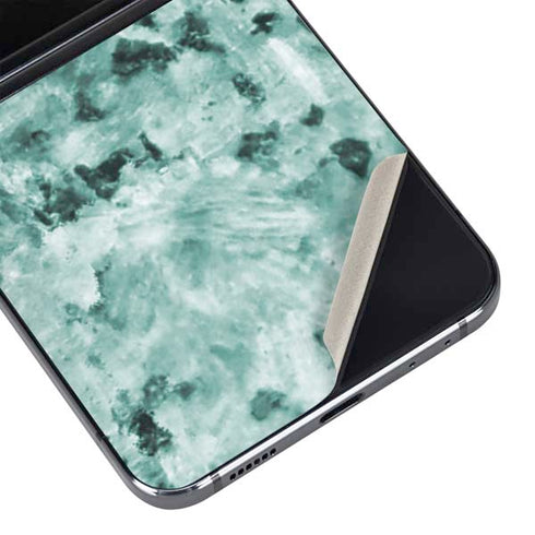Graphite Turquoise Galaxy Z Flip5 5G Skin