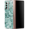 Graphite Turquoise Galaxy Z Fold2 5G Skin